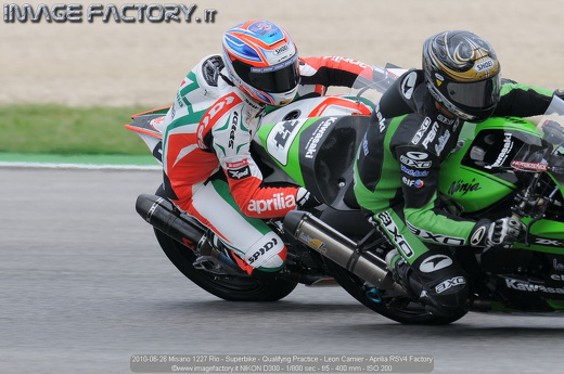 2010-06-26 Misano 1227 Rio - Superbike - Qualifyng Practice - Leon Camier - Aprilia RSV4 Factory